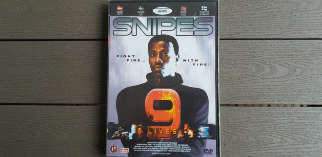 DVD: 9 Lives (Wesley Snipes 2003) UUSI