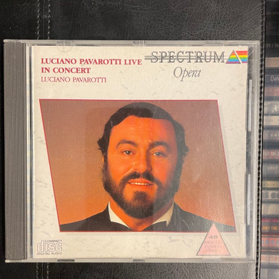 LUCIANO PAVAROTTI - Luciano Pavarotti Live In Concert cd