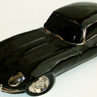 Keramiikkaa Jaguar E-type coupe musta, 1:15 - pikkukuva 1