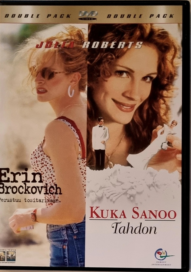 ERIN BROCKOVICH + KUKA SANOO TAHDON EGMONT DVD (2 DISC)