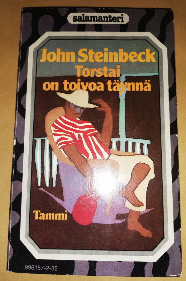 John Steinbeck: Torstai on toivoa täynnä