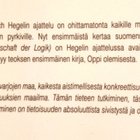 G. W. F. Hegel: Logiikan tiede I - pikkukuva 2