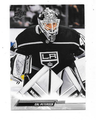 2022-23 Upper Deck #85 Cal Petersen Los Angeles Kings MV