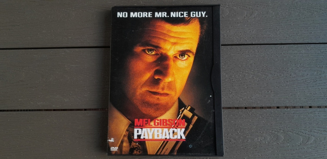 DVD: Payback / Tilinteko (Mel Gibson 1999)  Snapcase