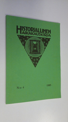 Historiallinen aikakauskirja n:o 4/1985
