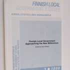 Sari Pikkala : Finnish local government approaching the n... - pikkukuva 1