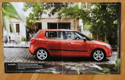 2007 Skoda Fabia esite - KUIN UUSI - 36 sivua - suom