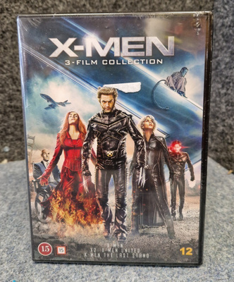 X-MEN - 3-FILM COLLECTION DVD UUSI
