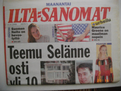 Ilt-Sanomat 23.8.1999 (31.5)