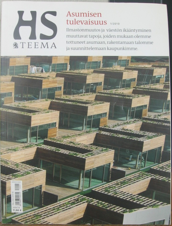 HS Teema 1/2010. Asumisen tulevaisuus. 82 s.