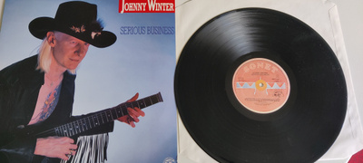 Johnny Winter  : Serious Business vinyyli lp
