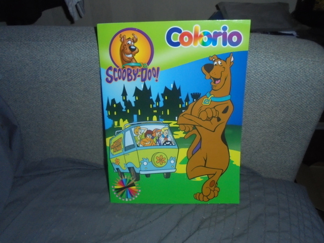 Värityskirja Scoopy-Doo & Pinokkio