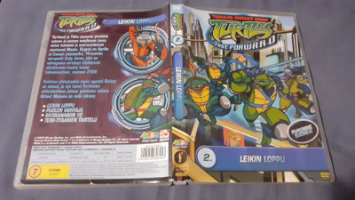 Teenage Mutant Ninja Turtles Fast Forward Leikin Loppu DVD