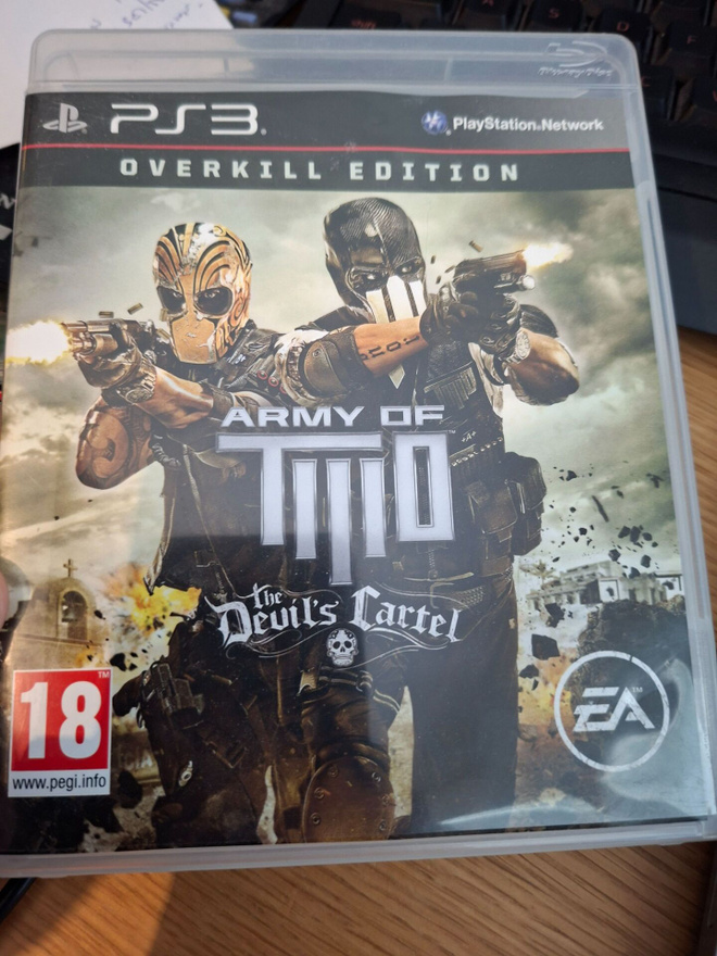 Ps3 Army of Two The Devils Cartel, ei ohjeita