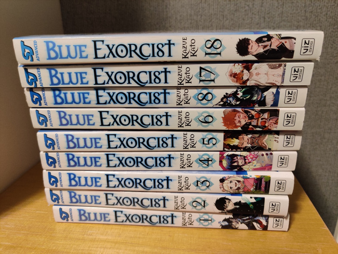 Blue Exorcist mangaa (kappalehinta)