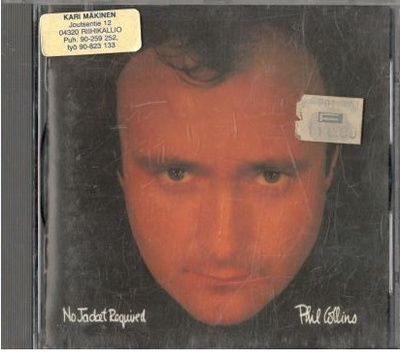 PHIL COLLINS NO JACKET REQUIRED