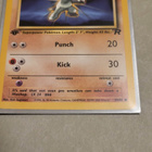 Machop [1st Edition] 59/82 Pokemon Team Rocket card - pikkukuva 1