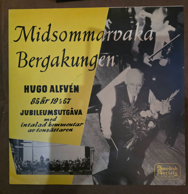 Hugo Alfvén – Midsommarvaka / Bergakungen LP 1957
