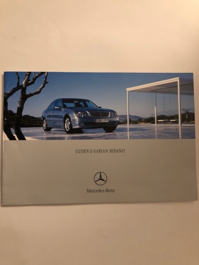 Myyntiesite - Mercedes-Benz E-sarjan sedanit - 1/2002