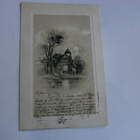 Vanha kirkko lammen rannalla, vanha mv kortti, p. 1903 - pikkukuva 1