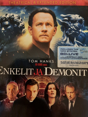 Enkelit ja Demonit - Blu-ray (Tom Hanks)