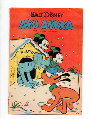 Walt Disney: Aku Ankka N:o 3 / 1980