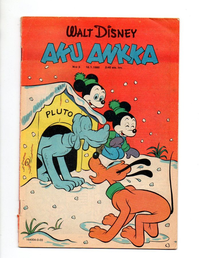 Walt Disney: Aku Ankka N:o 3 / 1980