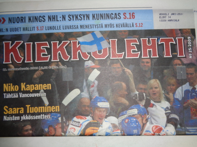 Kiekkolehti Nro 25/2009 (12.2)