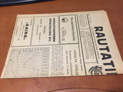 RAUTATIELÄINEN LEHTI 6/1942