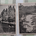 Karjala, 2 vanhaa kulkematonta korttia "Kaunis Karjala" - pikkukuva 1