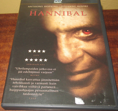 Hannibal Trilleri, jännitys, toiminta dvd