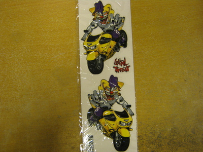 tarra Yellow Jester Sportbike