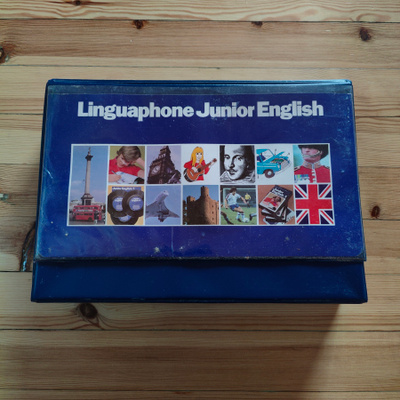 Linguaphone Junior English, 3 x c-kasetti