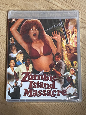 ZOMBIE ISLAND MASSACRE - BLU-RAY + DVD - VS ( uusi)
