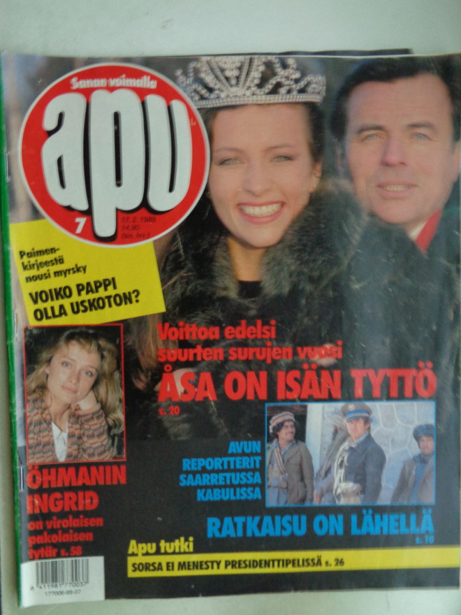 Apu lehti Nro 7/1989 (16.8)