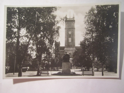 VANHA Postikortti Vaasa 1930-l Alkup.Mallikappale