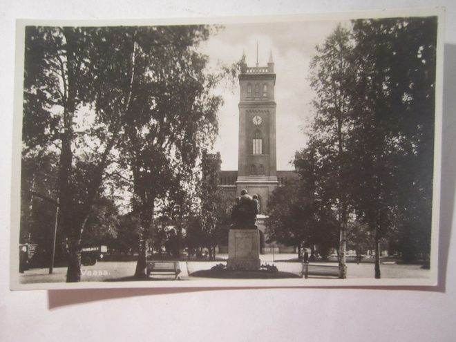 VANHA Postikortti Vaasa 1930-l Alkup.Mallikappale