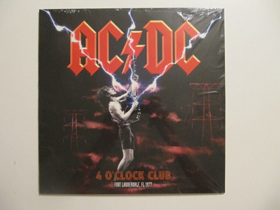 AC/DC 4 O'Clock Club - Fort Lauderdale, FL 1977 LP
