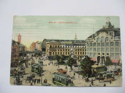 Berliini kortti os (valokuvaaja) Barsokevits Kuopioon- 1908