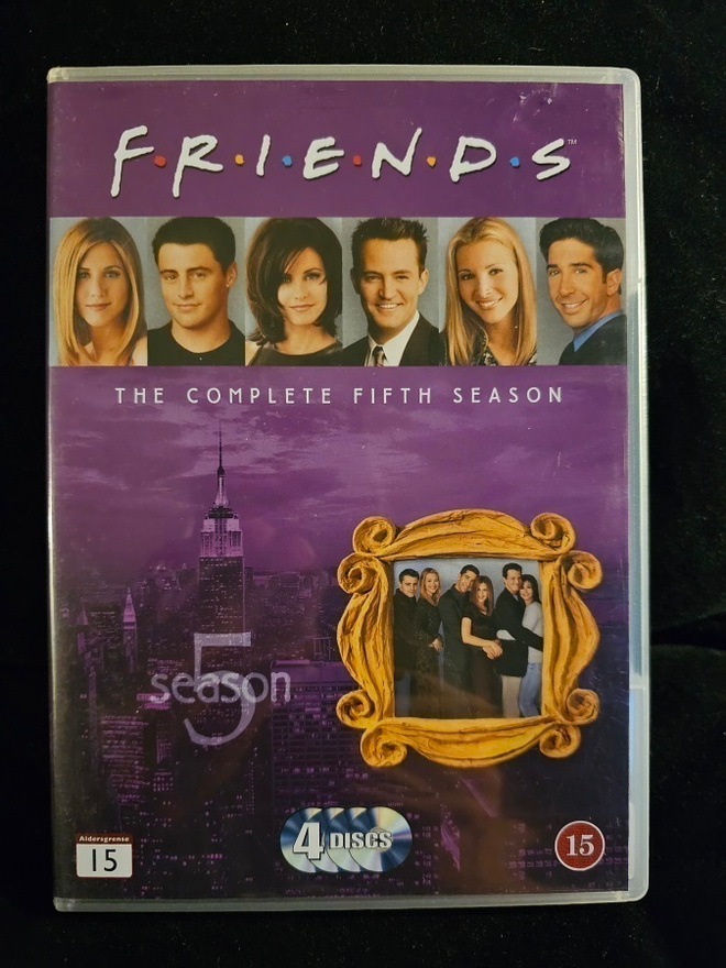 Frendit - Friends - 5. tuotantokausi (4xDVD)