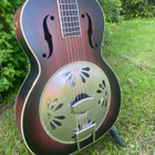 Gretsch G9241 Alligator Biscuit A/E resonaattori + laukku - pikkukuva 4