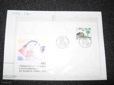 Suomi*Finland*FDC 5.10.1992 Itsenäisyys lapsen silmin