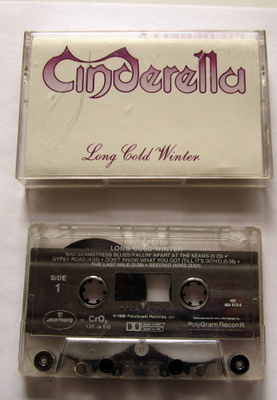 CINDERELLA Long Cold Winter C-KASETTI 1988