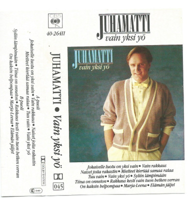 Juhamatti Vain yksi yö c-kasetti