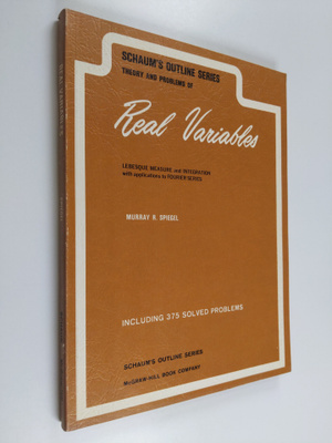 Murray R. Spiegel : Theory and Problems of Real Variables...