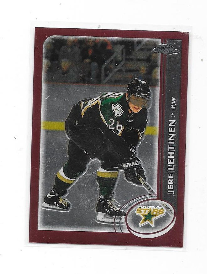 2002-03 Topps Chrome #97 Jere Lehtinen  Dallas Stars