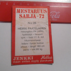 K 6 Jenkki Mestaruus sarja -72 # 26 H. Paatelainen HIFK - pikkukuva 2