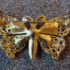 Vintage perhonen pukukoru 1928 Jewelry Company - pikkukuva 3
