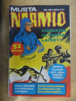 MUSTANAAMIO 1974 18