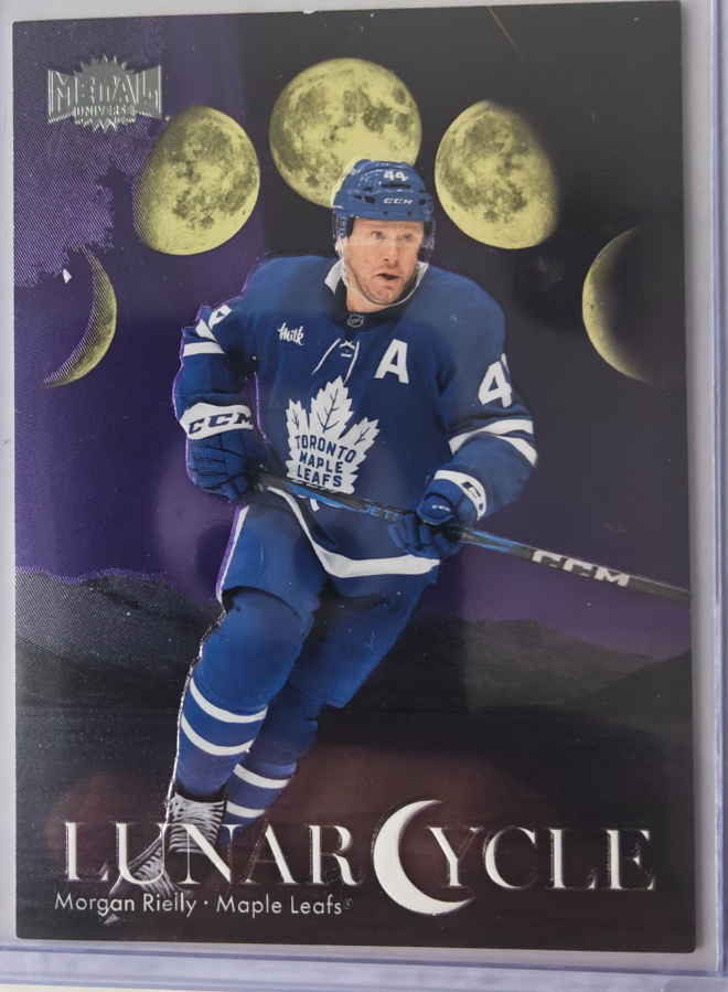 Morgan Rielly 2025-26 Metal Skybox Lunar Cycle Purple /349